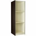 I.D. Systems 29'' Deep Midnight Maple 3 Compartment Instrument Storage Cabinet 89432 278429 Z023 53832429Z023